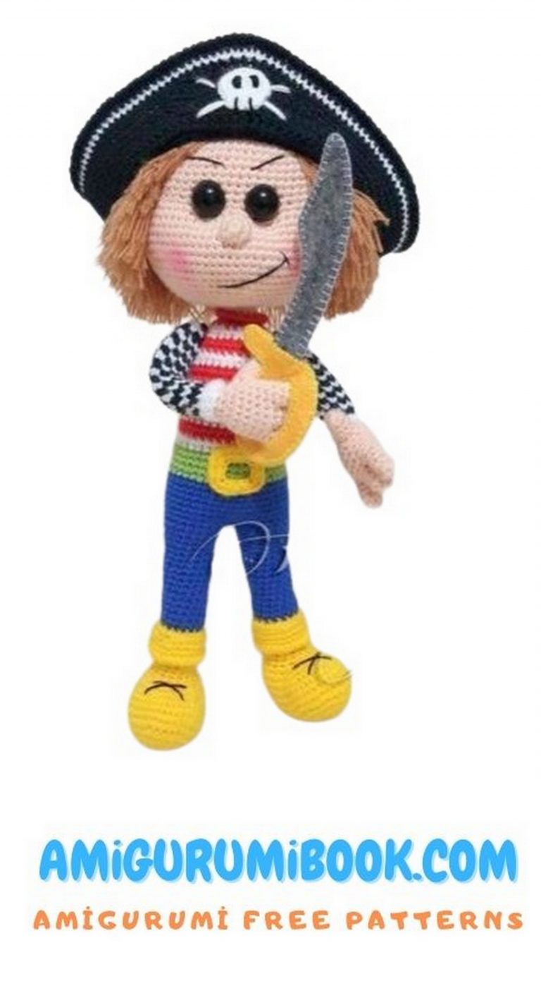 Amigurumi Pirates Jake and Jim Free Pattern - Free Amigurumi Crochet ...