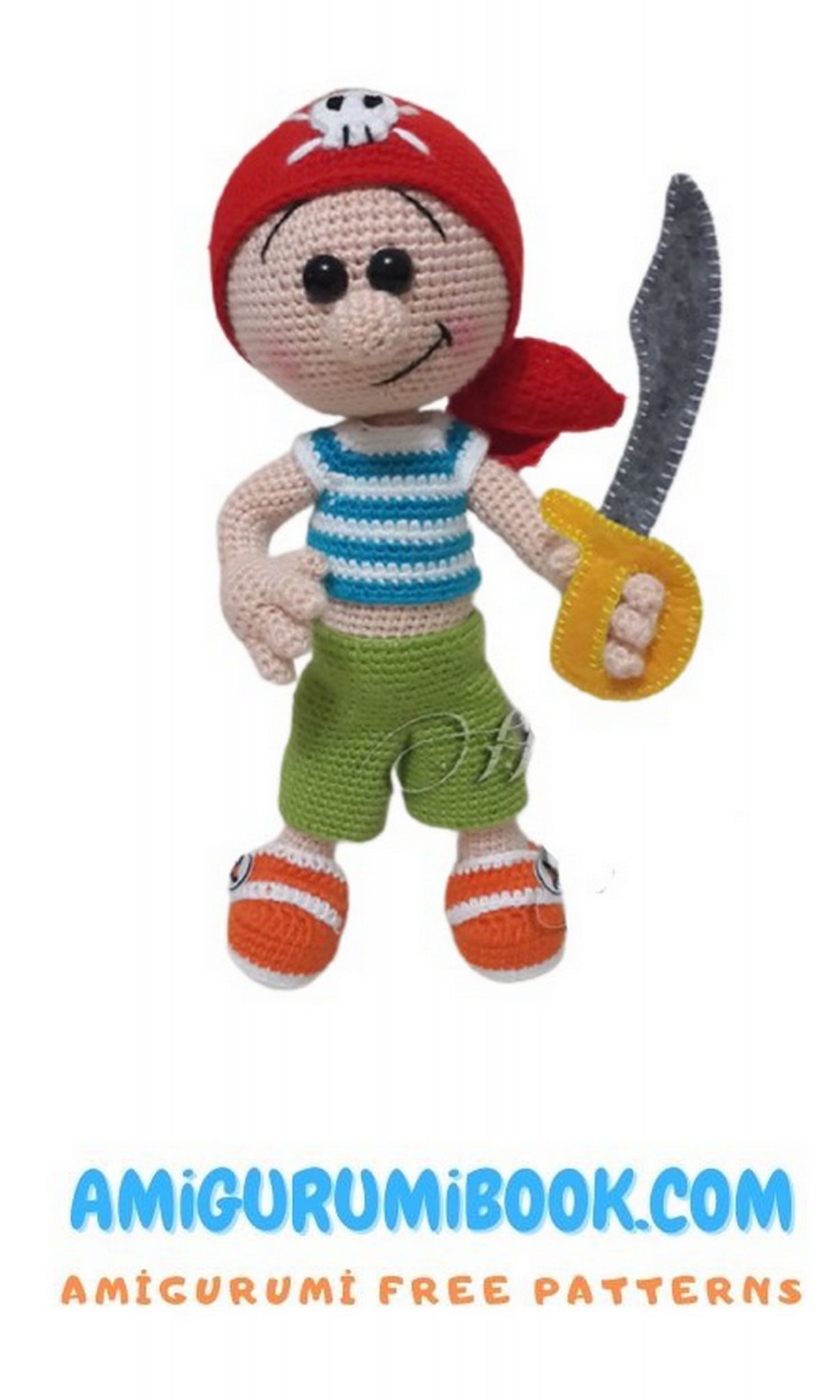 Amigurumi Pirates Jake And Jim Free Pattern - Free Amigurumi Crochet 