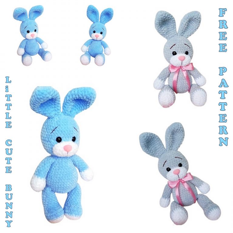 Little Cute Bunny Amigurumi Free Pattern