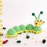 Cute Caterpillar Amigurumi Free Crochet Pattern