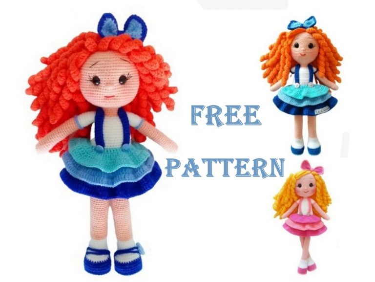 Lilium Doll Amigurumi Free Crochet Pattern