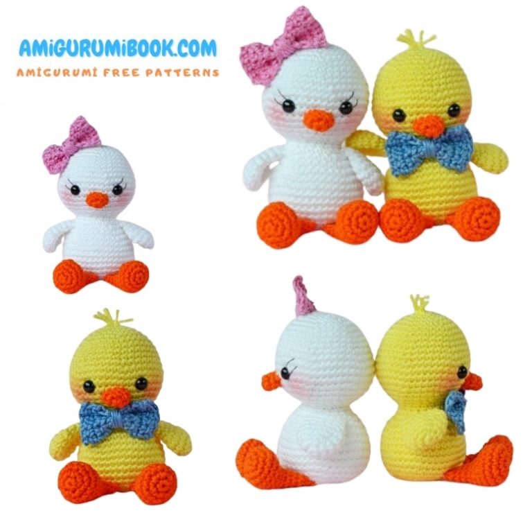 Little Easter Chicks Amigurumi Free Crochet Pattern