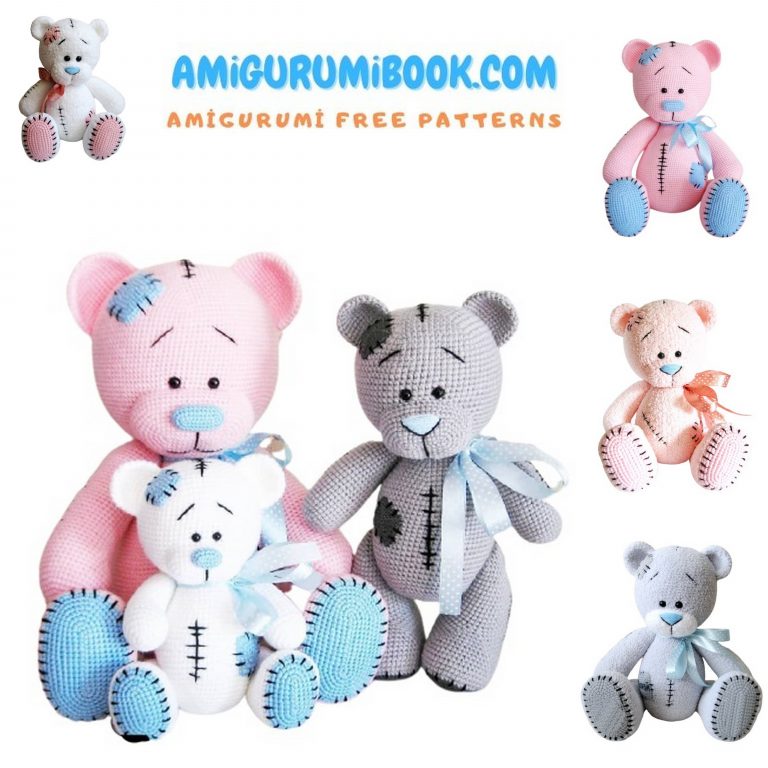 Big Boy Bear Amigurumi Free Crochet Pattern