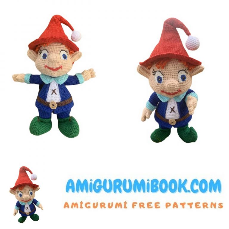 Cute Gnome Amigurumi Free Pattern
