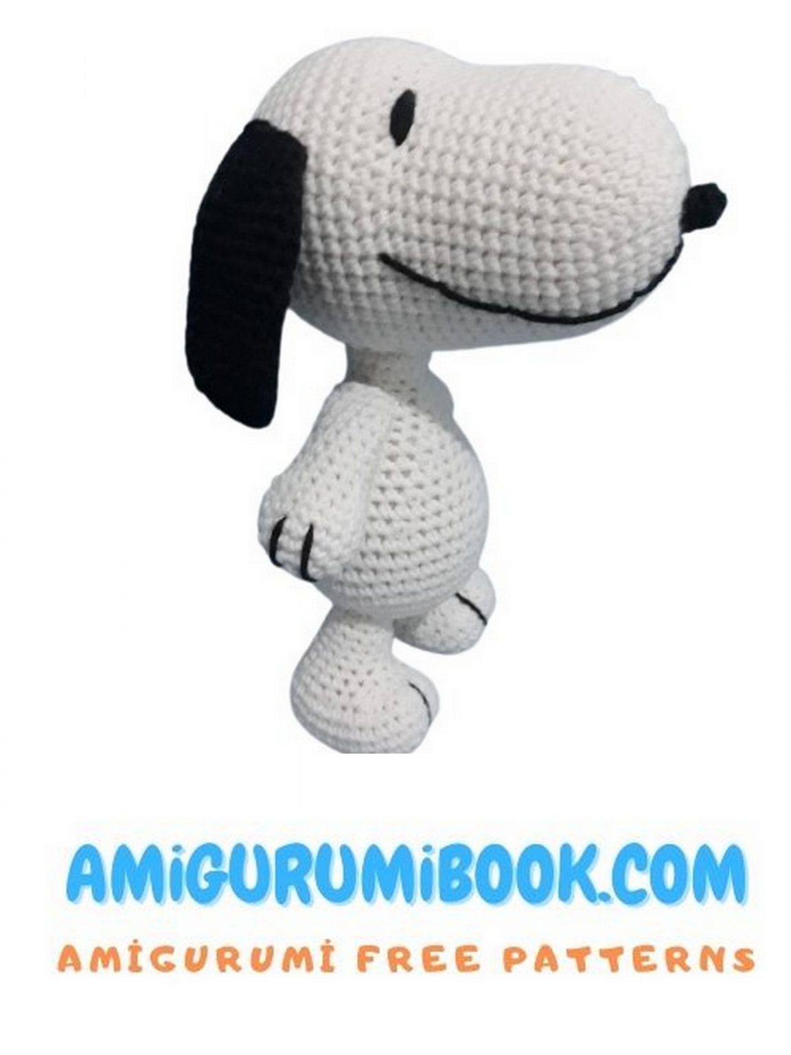 Dog Snoopy Amigurumi Free Pattern – Amigurumibook.com