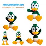 Cute Baby Duck Amigurumi Free Crochet Pattern