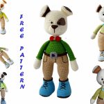 Dog Bruno Amigurumi Free Pattern