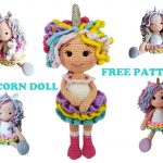 Unicorn Doll Amigurumi Free Pattern