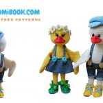 Mr and Mrs Duck Amigurumi Free Crochet Pattern