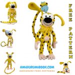 Marsupilami Amigurumi Free Pattern