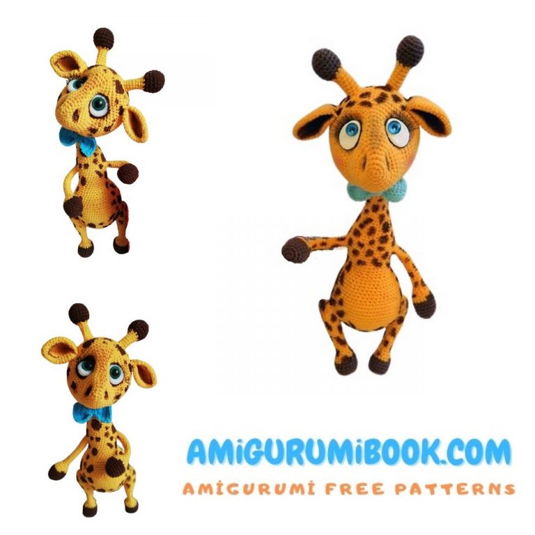 Cute Giraffe Amigurumi Free Pattern