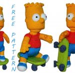 Bart Simpson Amigurumi Free Pattern