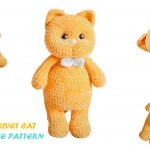 Velvet Cat Amigurumi Free Pattern