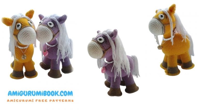 Cute Horse Amigurumi Free Pattern