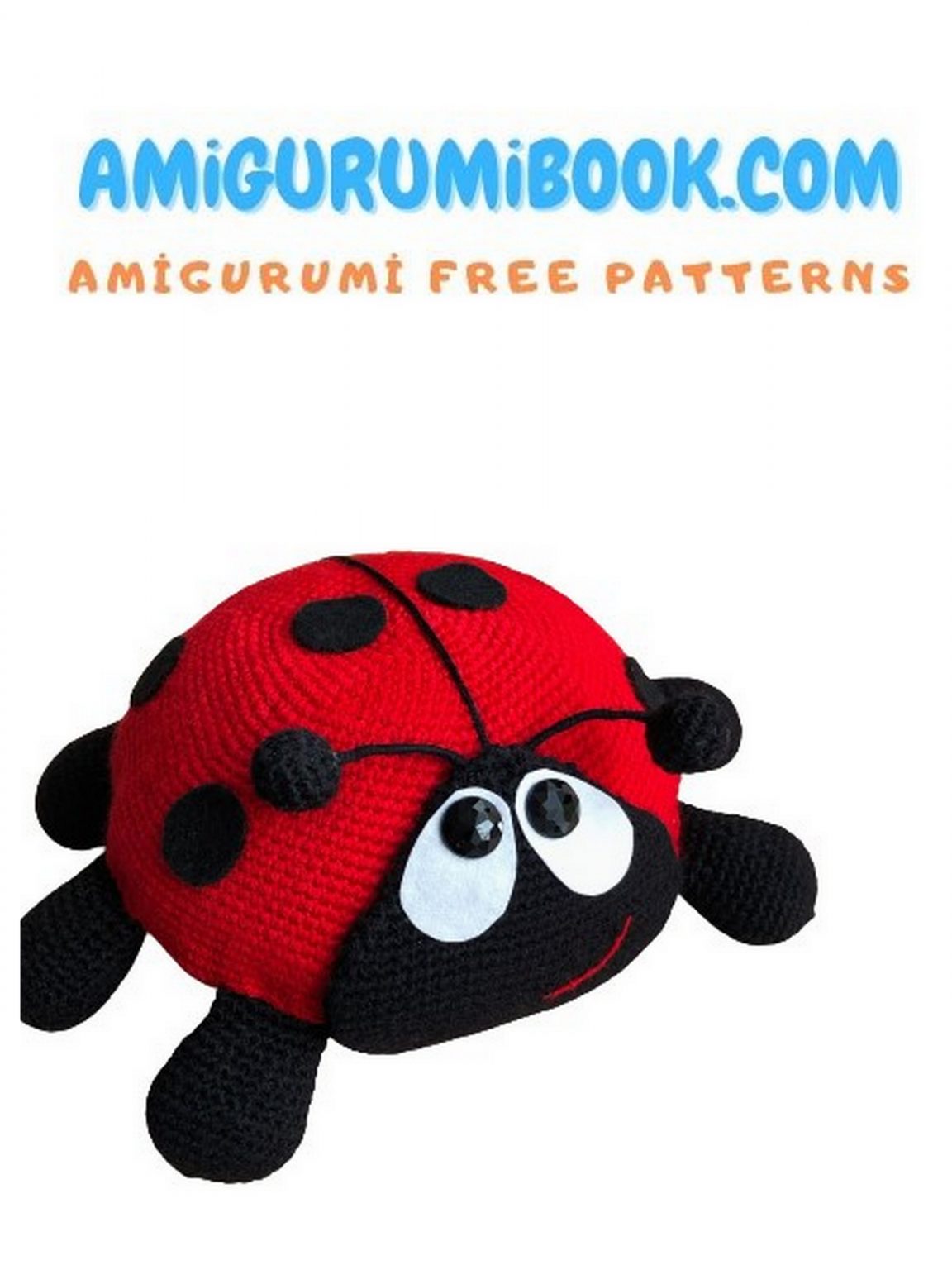 Ladybird Amigurumi Free Pattern – Amigurumibook.com