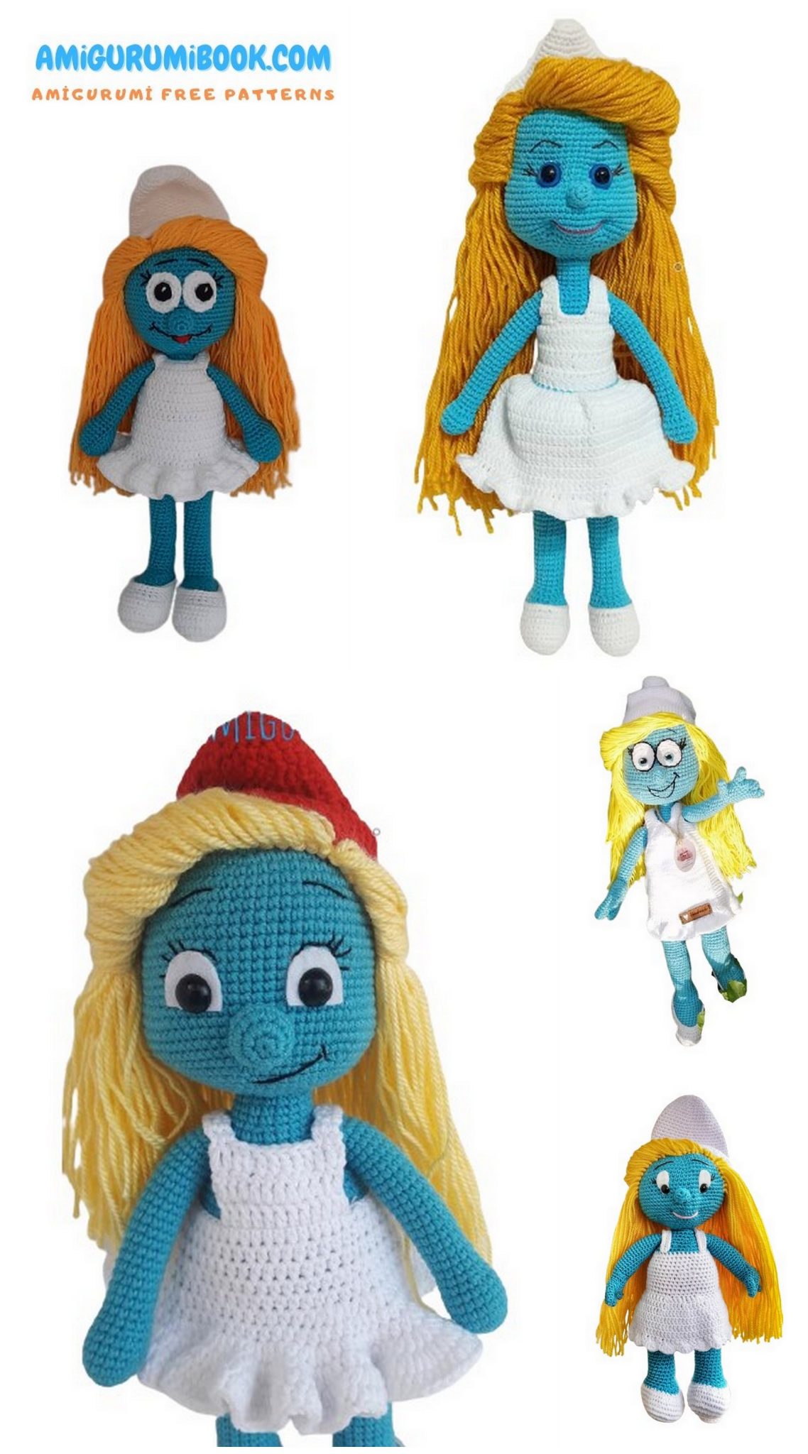 Smurfette Amigurumi Free Pattern Free Amigurumi Crochet Patterns