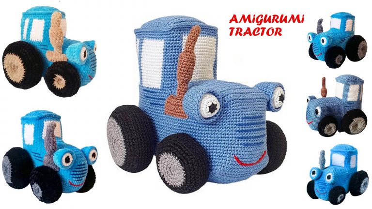 Tractor Amigurumi Free Pattern