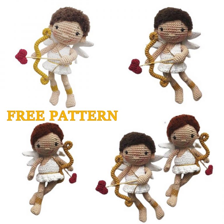 Doll Amor The Cupid Amigurumi Free Pattern