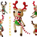 Cristmas Reindeer Amigurumi Free Pattern