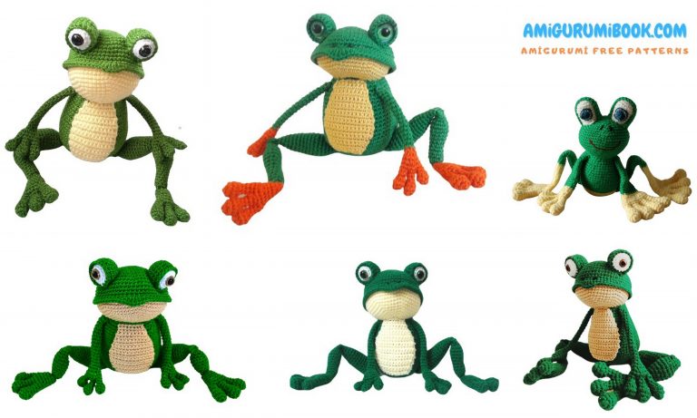 Cute Frog Amigurumi Free Pattern
