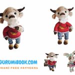 Goat Bruno Amigurumi Free Pattern