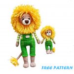 King Lion Amigurumi Free Pattern