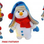 Snowman Amigurumi Free Pattern