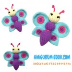 Cute Butterfly Amigurumi Free Pattern