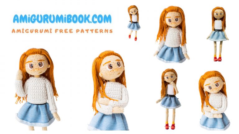 Sweet Elena Doll Amigurumi Free Pattern