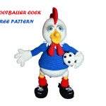 Footballer Cock Amigurumi Free Pattern