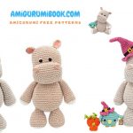 Cute Hippo Amigurumi Free Pattern