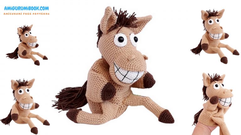 Puppet Horse Amigurumi Free Pattern