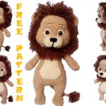 Big King Lion Amigurumi Free Pattern