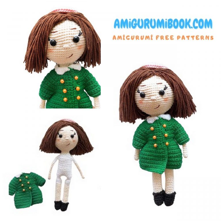 Teacher Doll Amigurumi Free Pattern