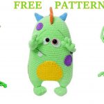 Cute Monster Kuboo Amigurumi Free Pattern