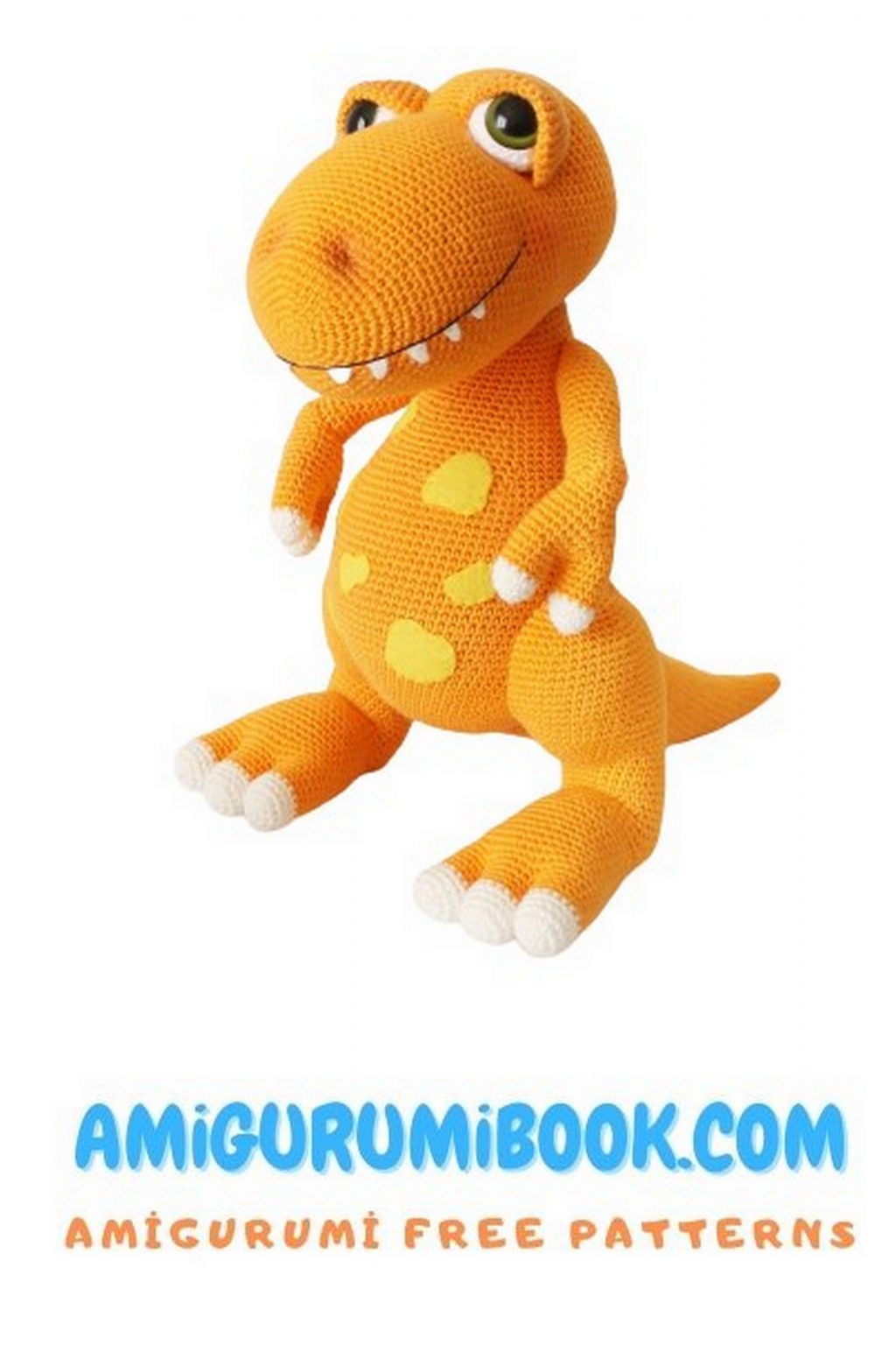 Dinosaur T-Rex Amigurumi Free Pattern - Free Amigurumi Crochet Patterns