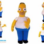 Homer Simpson Amigurumi Free Pattern