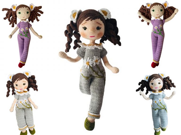 Daisy Doll Amigurumi Free Pattern