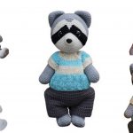 Cute Raccoon Amigurumi Free Pattern