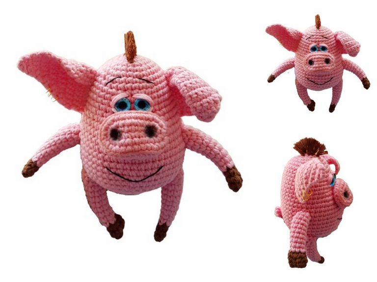 Little Cute Piggy Amigurumi Free Pattern