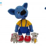 Sweet Dog Amigurumi Free Pattern