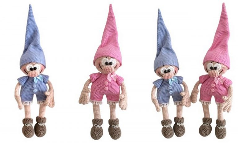 Mr And Mrs Gnomes Amigurumi Free Pattern
