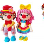 Pong Clown Amigurumi Free Pattern