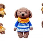 Little Cute Dog Amigurumi Free Pattern