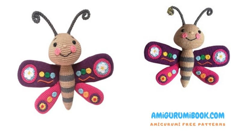 Butterfly Hera Amigurumi Free Pattern