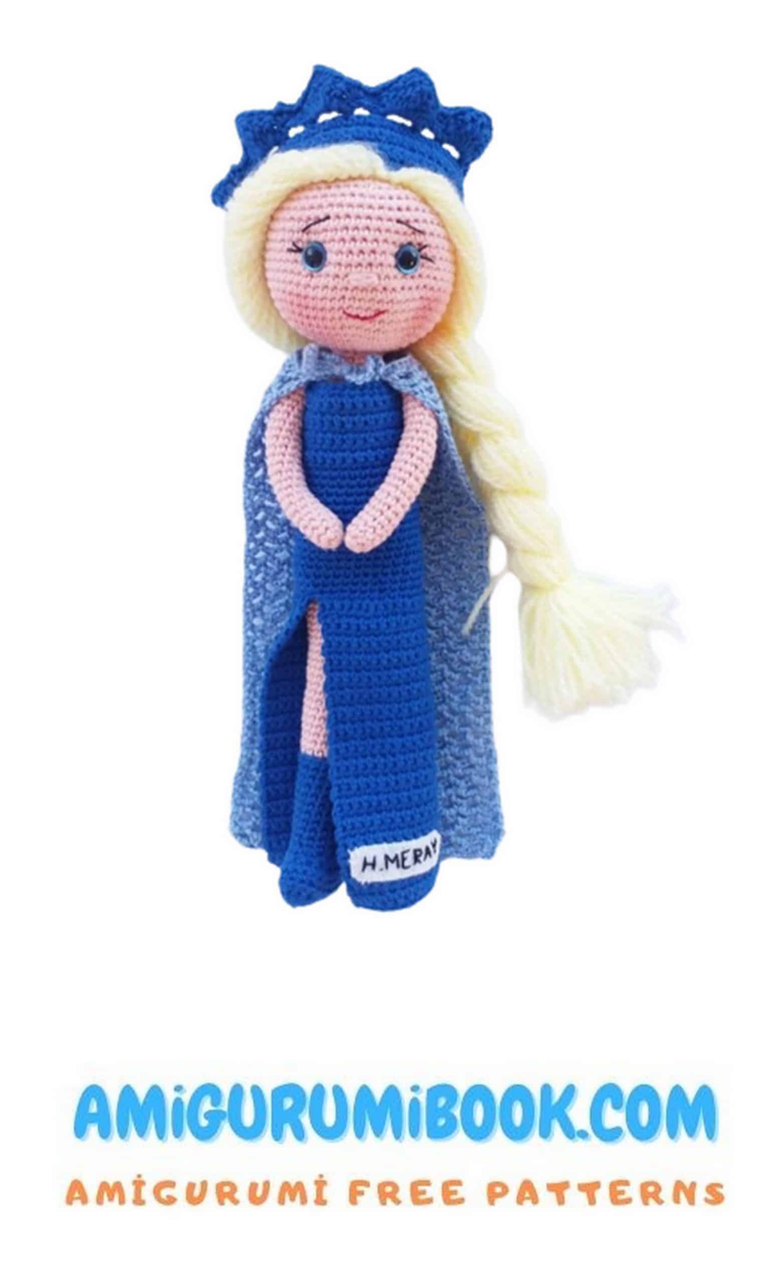Frozen Princess Elsa Amigurumi Free Pattern - Free Amigurumi Crochet ...