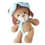 Flyer Bear Amigurumi Free Pattern