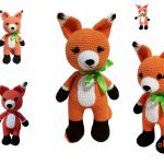 Cute Fox Amigurumi Free Pattern