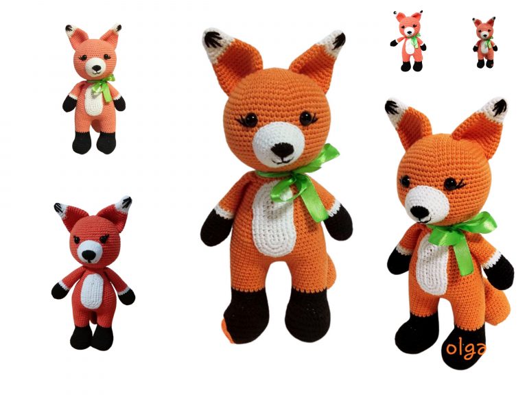 Cute Fox Amigurumi Free Pattern