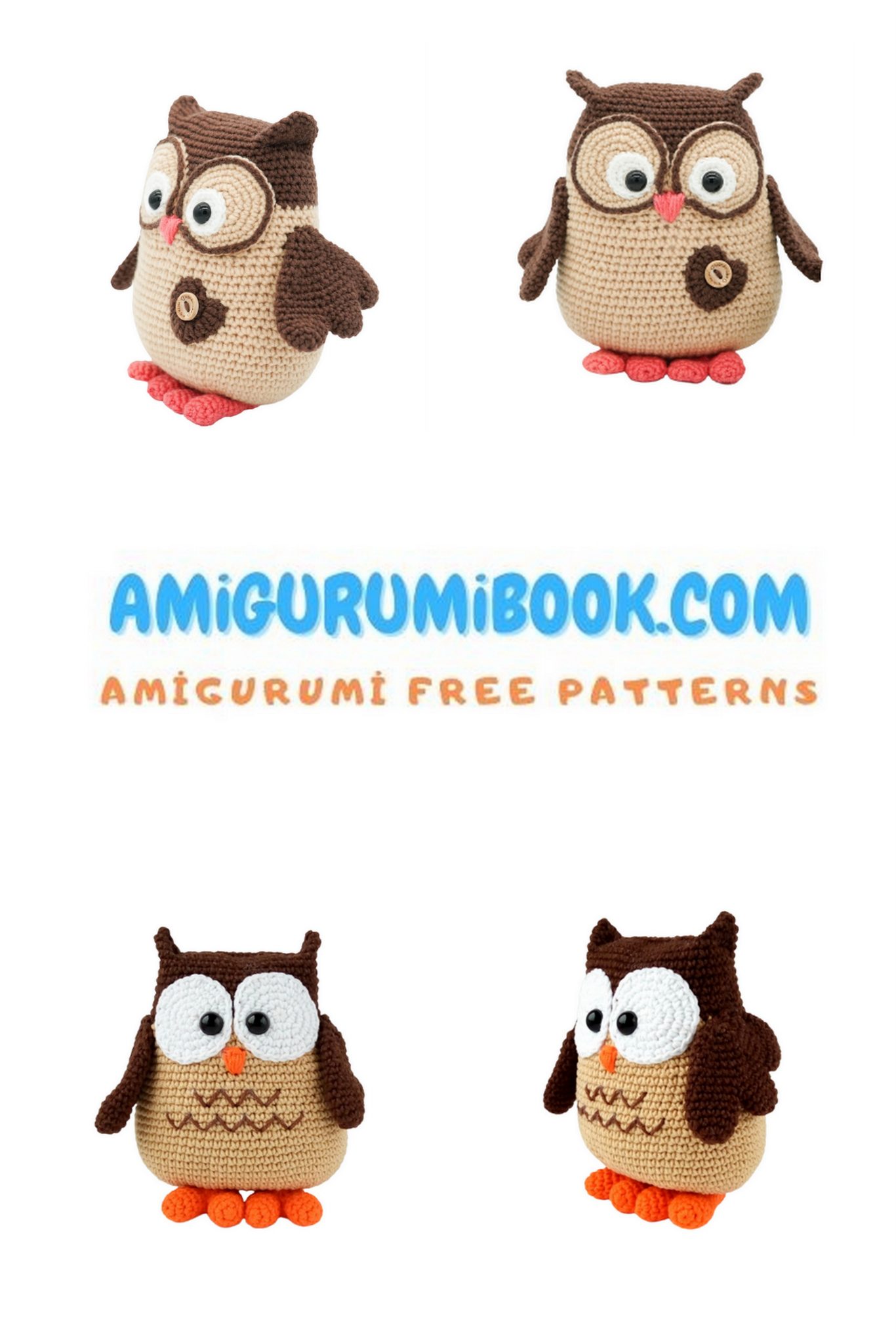 Amigurumi Cute Owl Free Pattern - Free Amigurumi Crochet Patterns